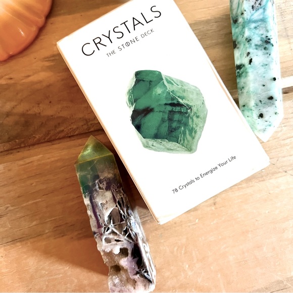 Other - New! Crystals To Energize Your Life 78 Card Deck With Crystal Descriptors 🔮